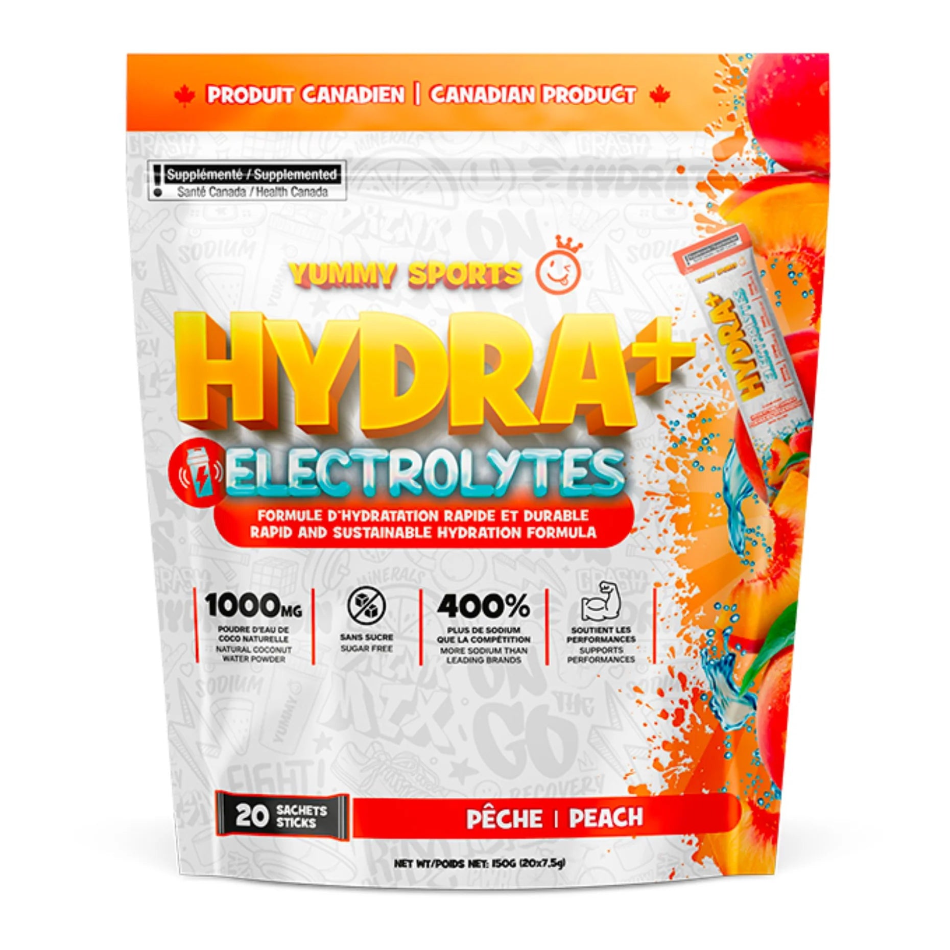 Hydra + Electrolytes Sachet (20x)